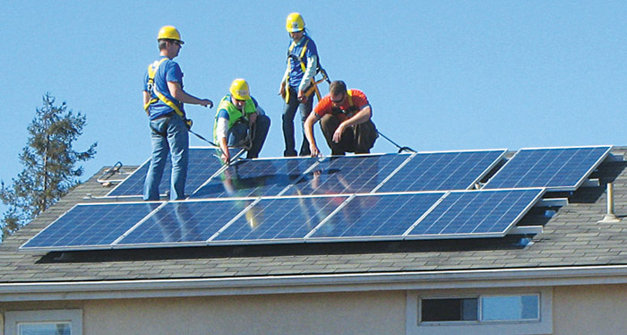 Solar photovoltaic deployment on rooftops, seemingly simple, is potentially revolutionary