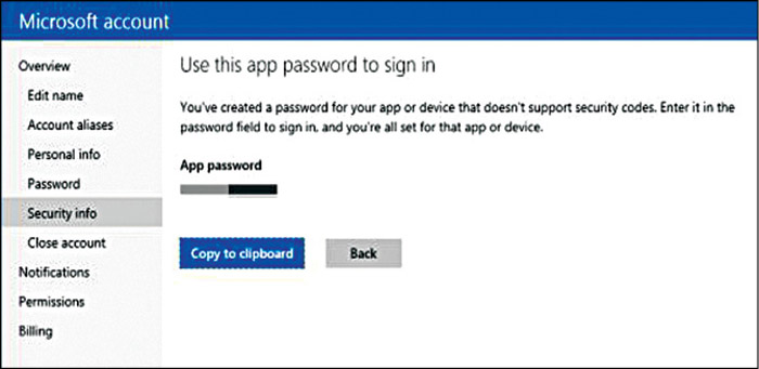 Fig. 14.4: Activating TFA for a Microsoft account (Credit: Microsoft)