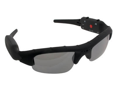 007-DVR260, Camcorder Spy Sunglasses