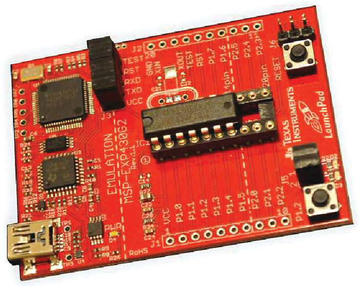 Fig. 3: MSP430 LaunchPad