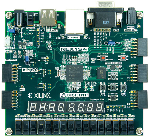 Fig. 8: Nexys-4 development board
