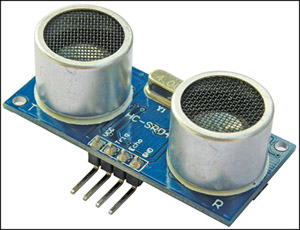 Fig. 2: Ultrasonic ranging module HC-SR04