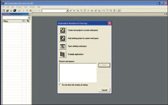 Fig.11: Screenshot of ‘Create New Project’ in IAR Embedded Workbench