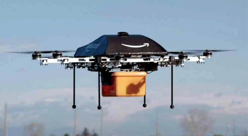 Prime Air drone proposed by Amazon (Source: http://www.computerworld.com.au)
