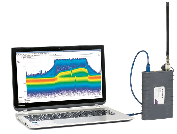 Tektronix RSA306 spectrum analyser