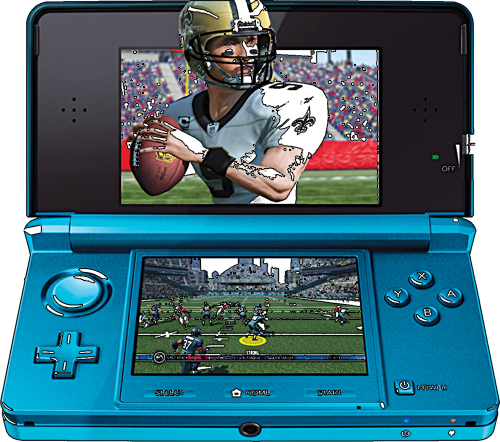 Nintendo 3DS portable gaming device 