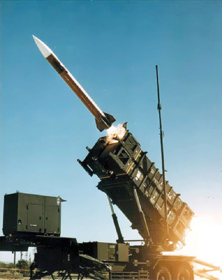 Fig. 6: MIM-104 Patriot immediately after launch