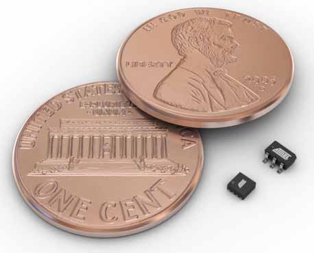 World’s smallest Flash Microcontroller (Courtesy: Atmel)