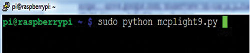 Fig. 11: Running the Python code