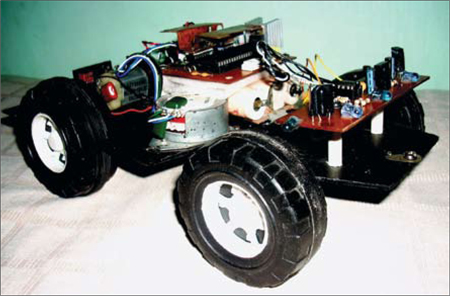 Fig. 6: Author’s prototype of robocar