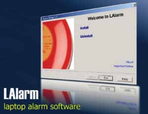 Fig. 2: LAlarm software ready to install