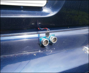 Fig. 5: Suggested sensor installation at the rear bumper