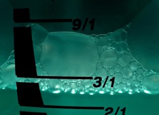 water tank overflow indicator