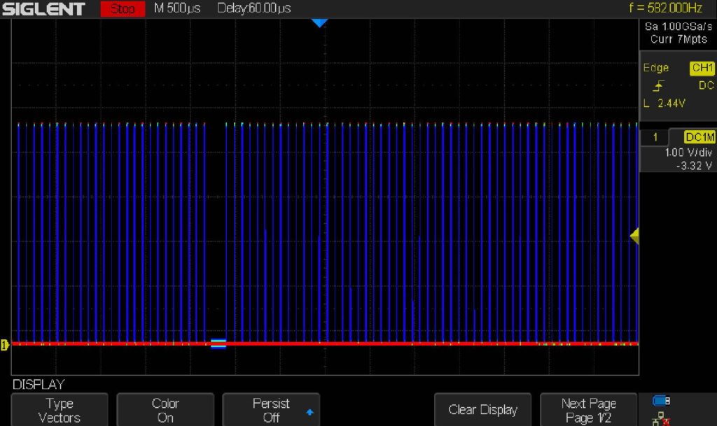 On SIGLENT X series oscilloscopes Sequence and History mode