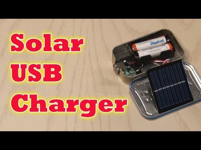 DIY: Solar USB Charger