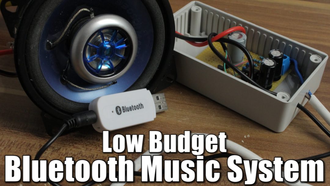 Make your own Low Budget Bluetooth Music System