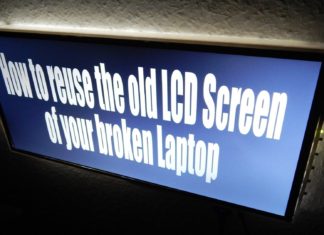 How to reuse the old LCD Screen of your broken Laptop!!
