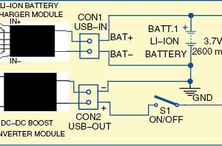 Power Bank Circuit Diagram