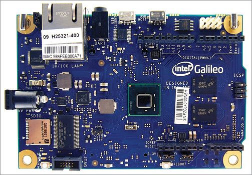 Fig. 1: Intel Galileo board