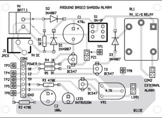 Shadow Sensor Arduino Module Arduino-Based Shadow Alarm