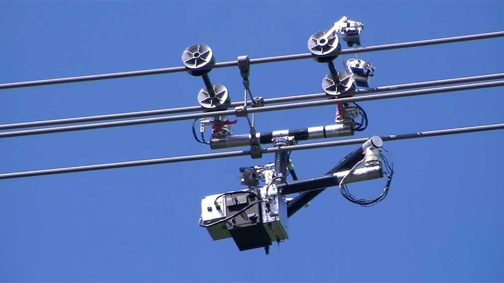 Meet Transmission Line Inspection Robot