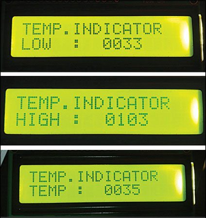 PIC Projects: Digital Temperature Controller