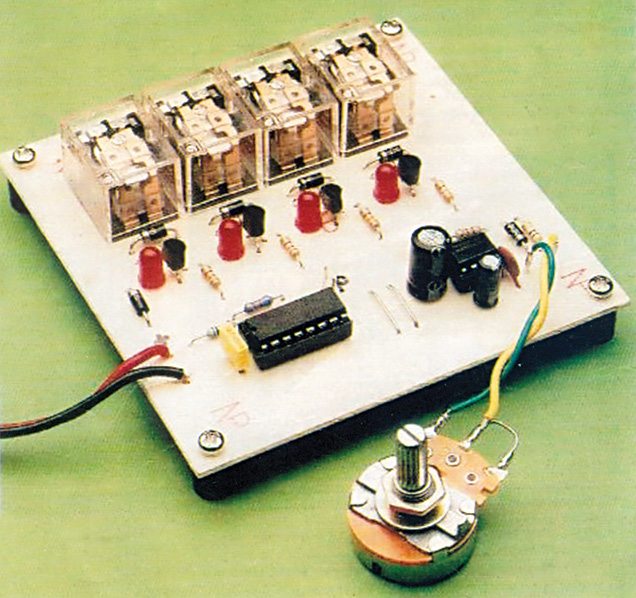 Four-Channel Video and Audio Sequencer