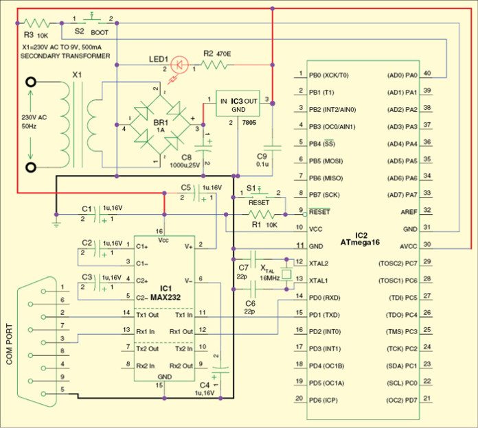 AVR Bootloader Circuit for Trouble-free Programming