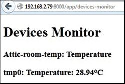 Fig. 12: Temperature display