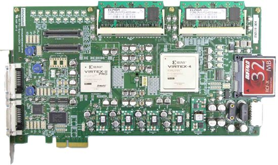 PCI-Express2DVI is a multipurpose evaluation board for PCI Express and DVI iapplications
