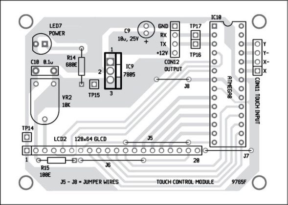 Power Touch Control Module Home Automation System | Detailed Project Available