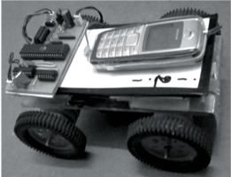 cellphone operated land rover