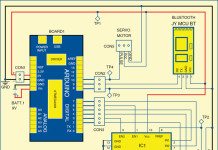 Circuit of the soccer robot