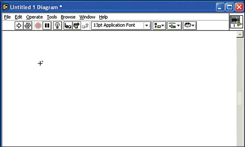 Fig. 3: Block Diagram of Labview