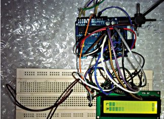 arduino based audio meter