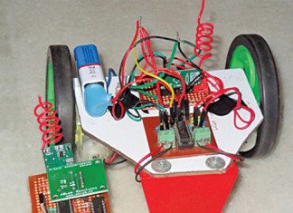 Wireless gesture controlled robot