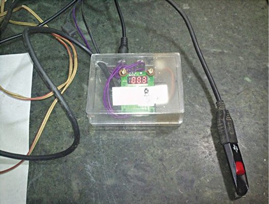The author’s prototype of USB Mp3 player