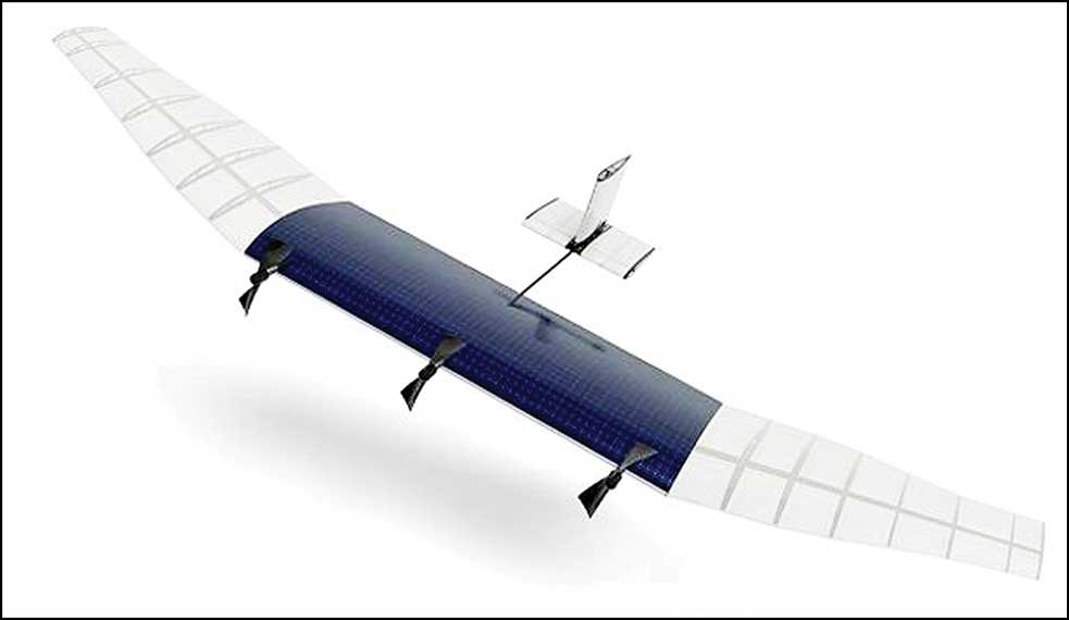 Facebook’s solar-powered drone to provide Internet connectivity(Image courtesy: economictimes.indiatimes.com)