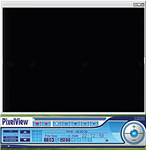 Fig. 6: Testing sound and picture of Sony Handycam for telecasting