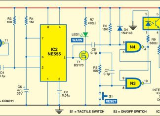 Anti-Carjack System Circuit diagram