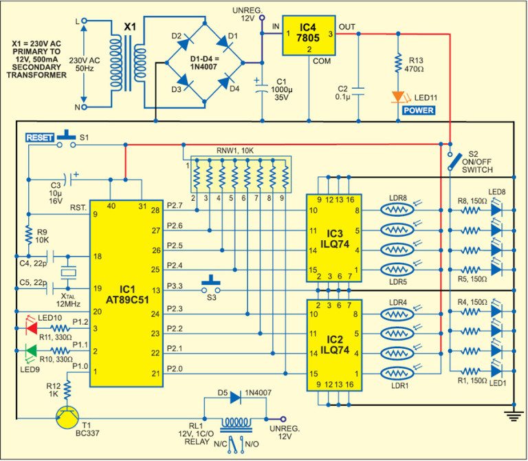 Microcontroller Projects: Electronic Card Lock for Appliances
