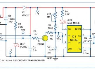 Infrared Sensor Based Power Saver Circuit