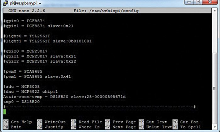 Fig. 11: WebIOPi config file