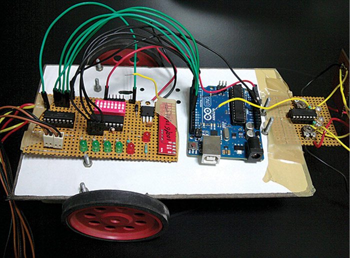arduino based RF controlled robot