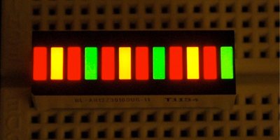 Three Colour Display Using Bicolour LEDs