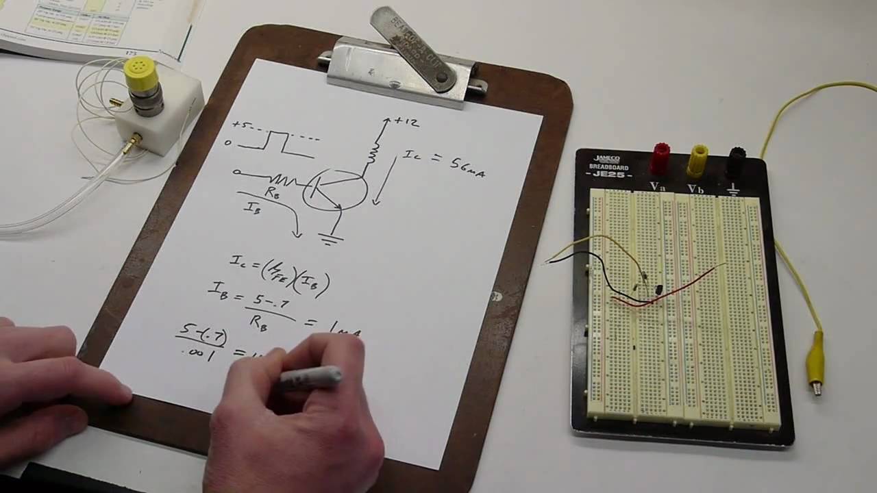 How to design a transistor circuit that controls lowpower devices