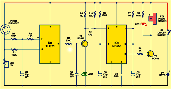 Seismic Sensor Circuit
