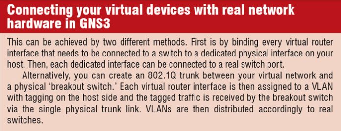 Graphical Network Simulator that can Run on a Raspberry Pi Dev. Board