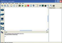 Graphical Network Simulator that can Run on a Raspberry Pi Dev. Board