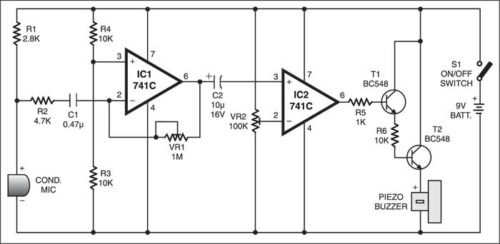 Sound Scanner | Detailed Circuit Diagram Available